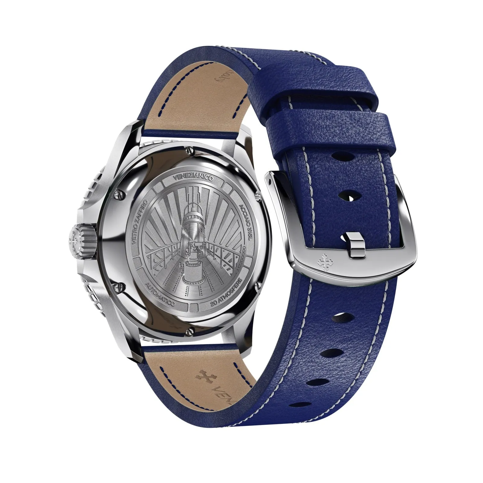 Venezianico Automatic Watch Nereide Blue Leather 3321502