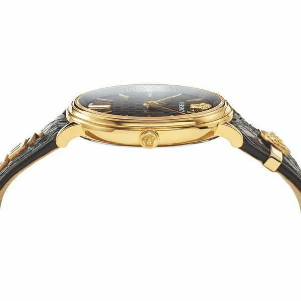 Versace Ladies Watch V-Circle 38mm Black Snake VE8101019