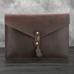 Vintage Business Leather A4 Portfolio Bag 025