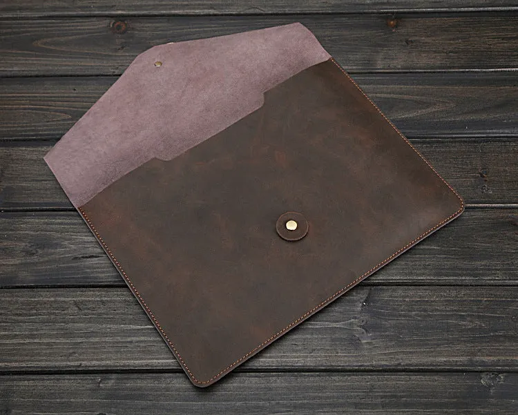 Vintage Business Leather A4 Portfolio Bag 025