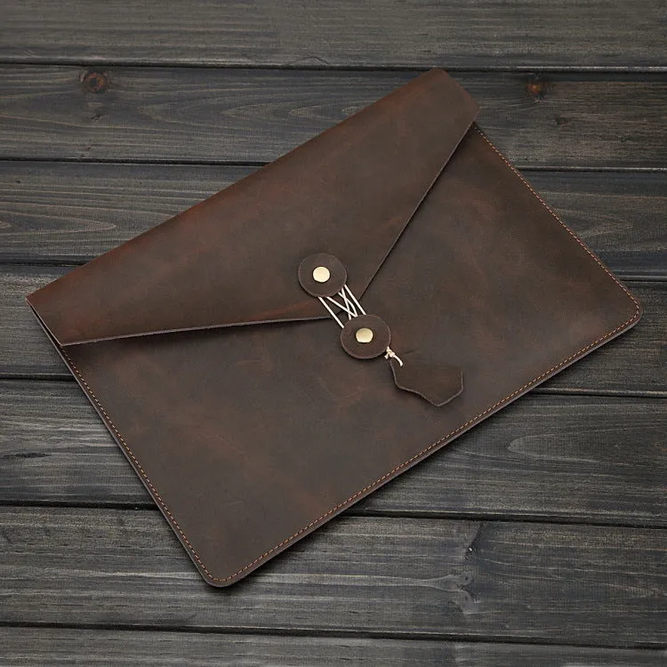 Vintage Business Leather A4 Portfolio Bag 025