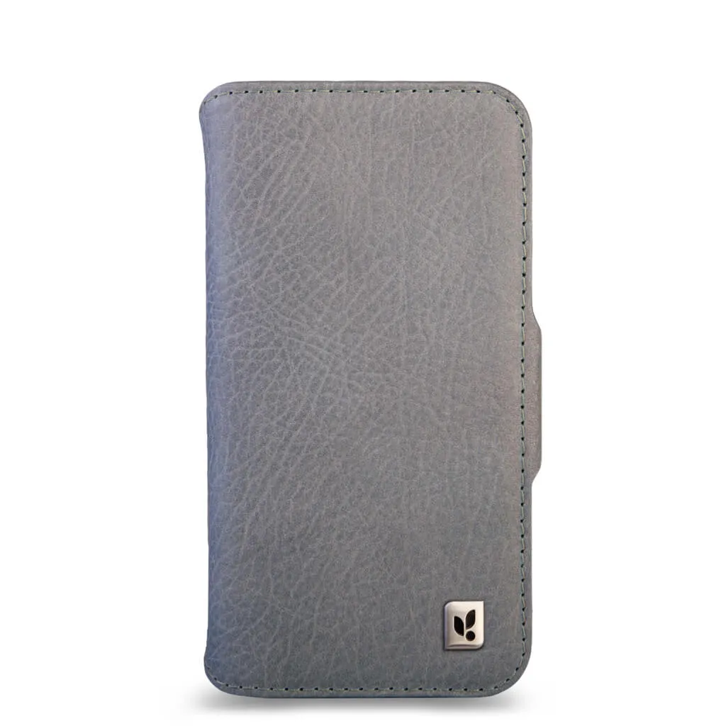 Wallet - iPhone 16 Pro leather case V-Mag