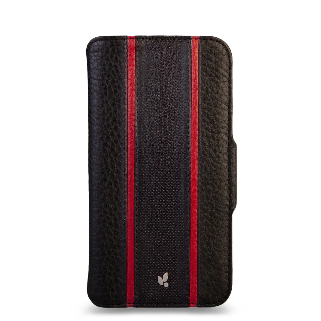 Wallet - iPhone 16 Pro leather case V-Mag