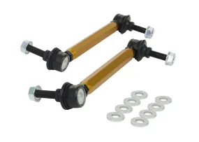 Whiteline Sway Bar End Link Kit Kia Rio/ Soul (2000-2014) [210-235mm/ 10mm Ball Stud] Front - KLC140-215