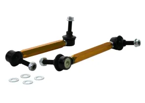 Whiteline Sway Bar End Link Kit Mazda Protegé (1998-2004) [190-215mm/ 10mm Ball Stud] Front - KLC187