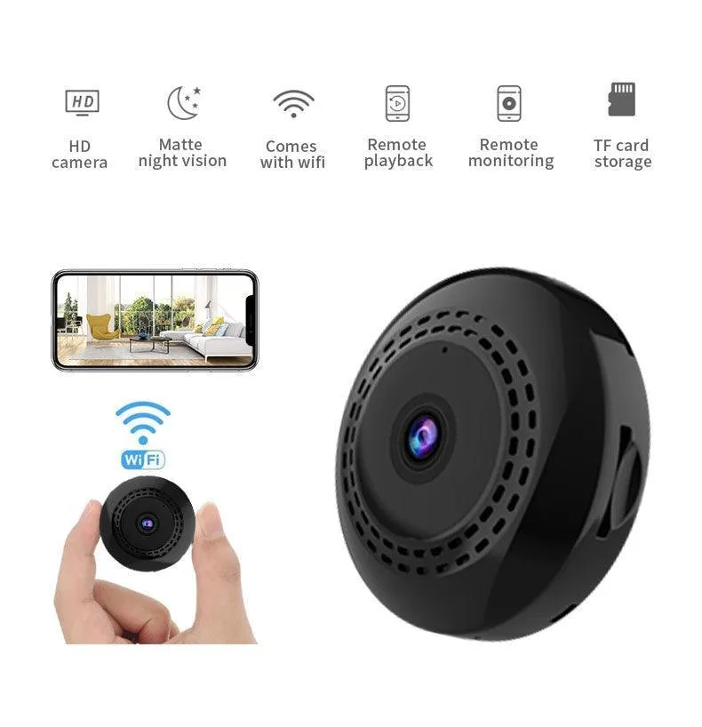 WiFi Night Vision 1080P Mini Camera Security Indoor Camera