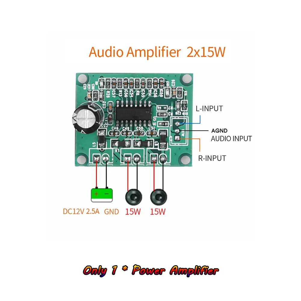 Wireless Bluetooth MP3 Decoder Board