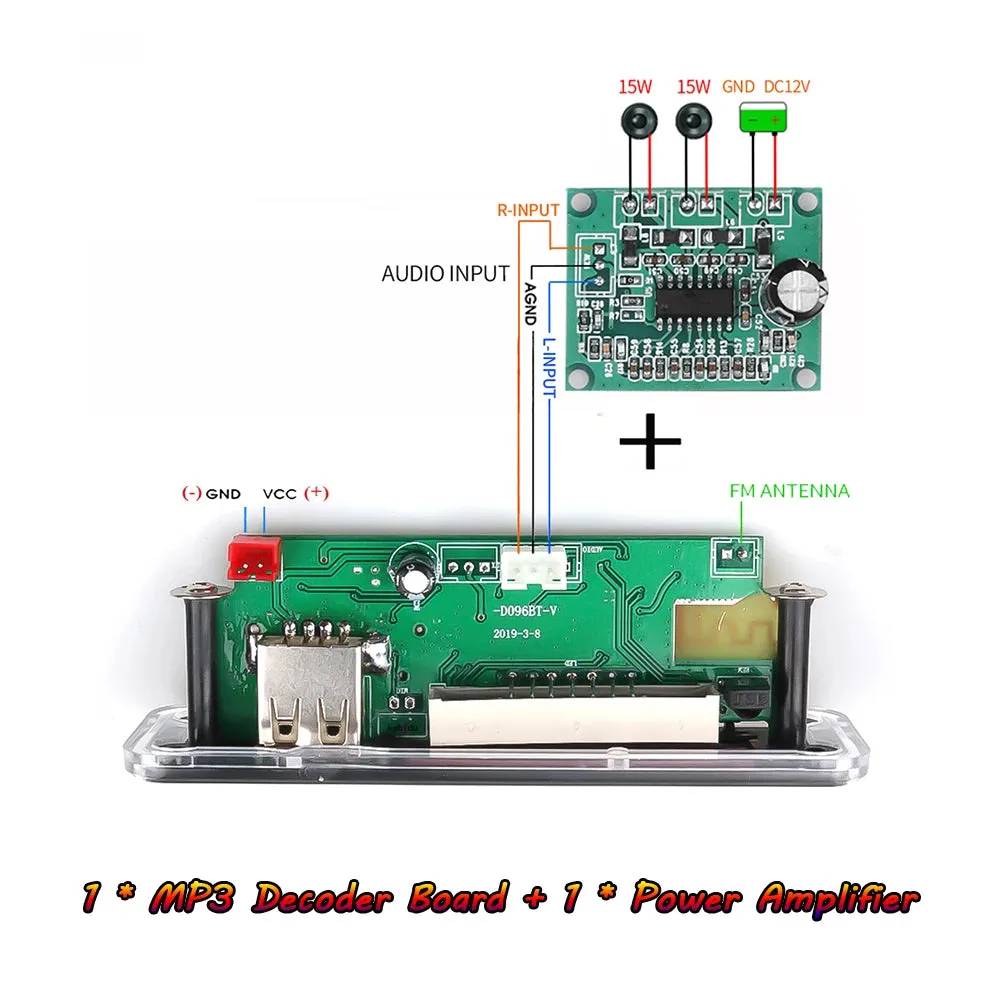 Wireless Bluetooth MP3 Decoder Board