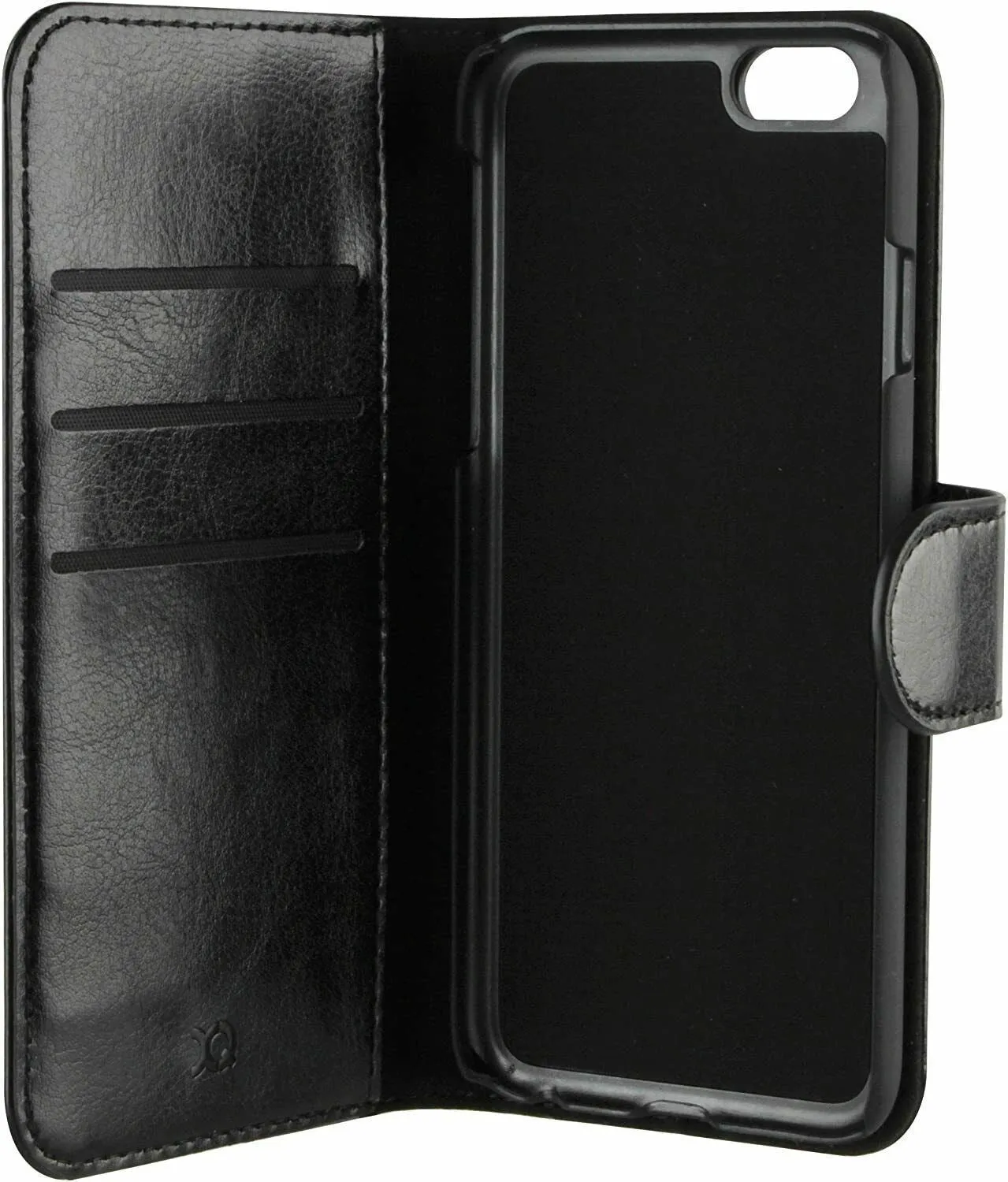 Xqisit Eman Wallet Case for iPhone 6 6S 4.7 inch Black Pouch Folio